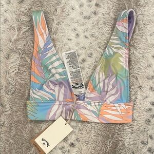 Billabong Multicolor Bikini Top